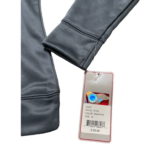 SCARLET & GRAY NCAA OHIO STATE EMBROIDERED HOODED SWEATSHIRT MENS Med new w/tag - Picture 6 of 6